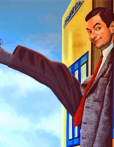 Rowan Atkinson Comedy Paint By Numbers