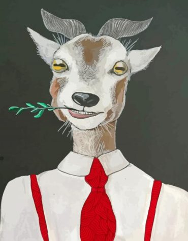 Mr Goat Animals Paint By Numbers