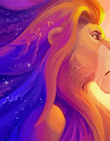 Mufasa The Lion King Paint By Numbers