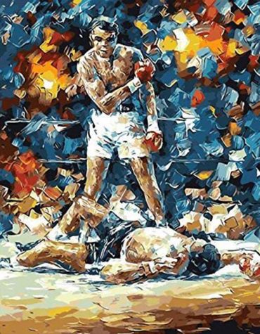 Muhammad Ali Boxing Legend Paint By Numbers