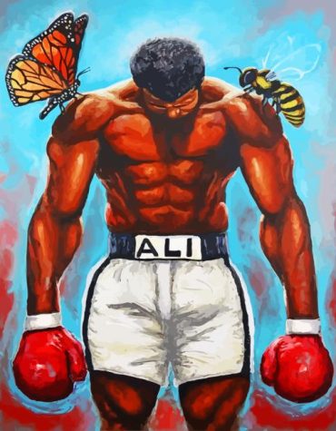 Muhammad Ali Boxing Legend Paint By Numbers