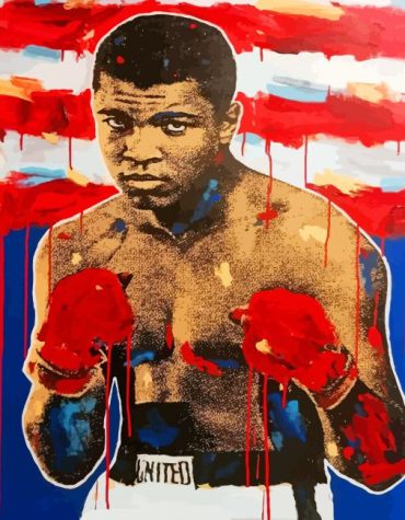 Muhammad Ali Boxing Icon Paint By Numbers