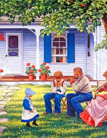 Musicians Family Fun Paint By Numbers