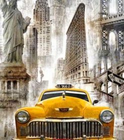 NYC Yellow Taxi Paint By Numbers