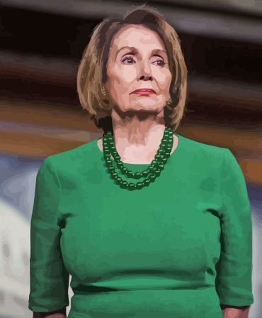 Nancy Pelosi Women Empowerment Paint By Numbers