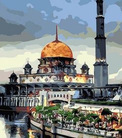 National Mosque of Antalya Paint By Numbers