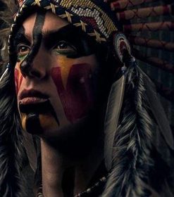 Native American Warriors Art Kit Paint By Numbers