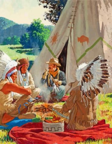 Native American Art Paint By Numbers