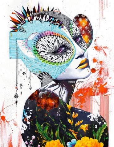 Bohemian Woman Artwork Paint By Numbers