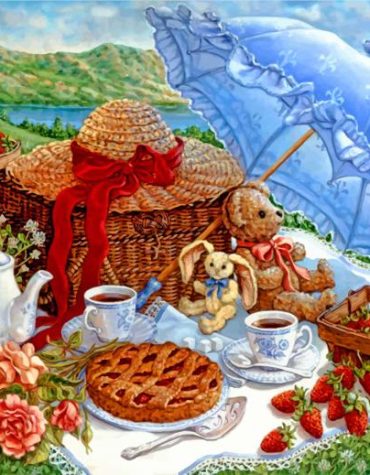 Scenic Picnic Getaway Paint By Numbers