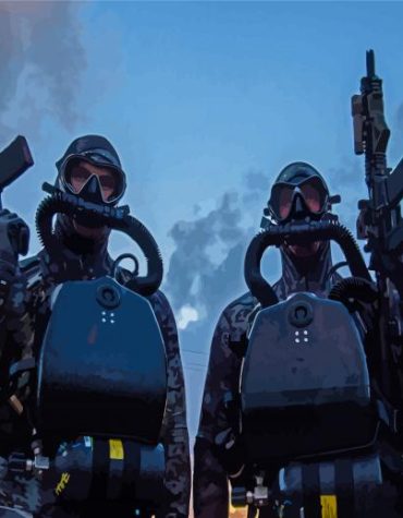 Navy Seals Military Paint By Numbers