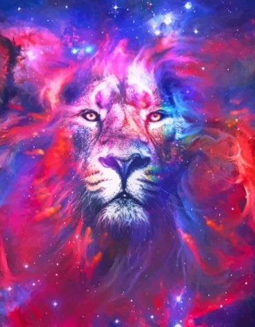 Abstract Lion Paint By Numbers