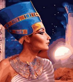 Nefertiti Egyptian Look Paint By Numbers