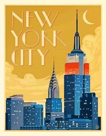 New York Skyline Paint By Numbers