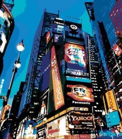 Herald Square New York Cityscape Paint By Numbers
