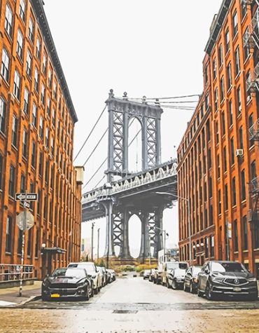 Brooklyn Bridge Skyline Paint By Numbers