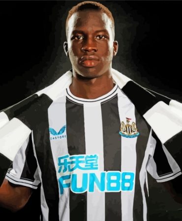 Garang Kuol Newcastle Football Star Paint By Numbers