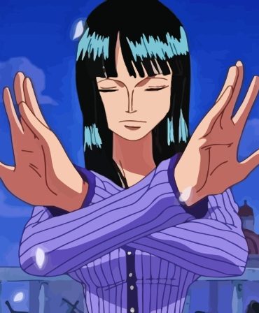 Nico Robin Anime Paint By Numbers