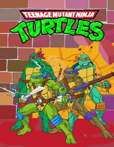 Ninja Turtles Heroes Paint By Numbers