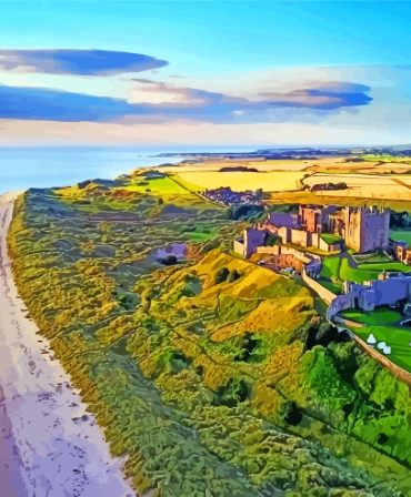 Northern England Coastline Paint By Numbers