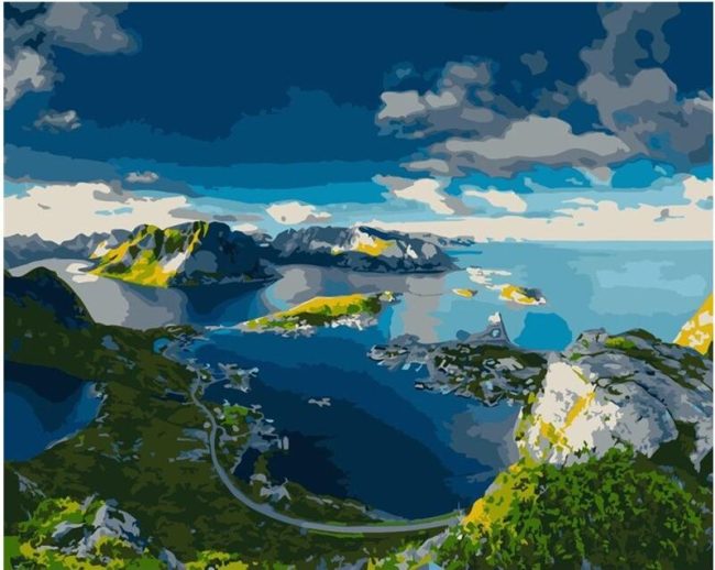 Norwegian Ocean Seascapes Paint By Numbers