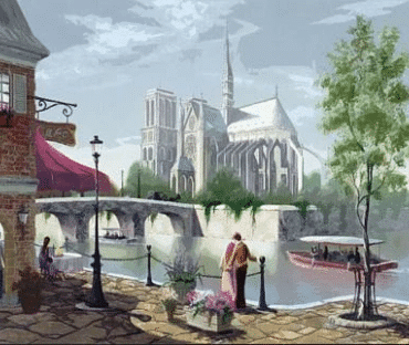 Notre Dame Cathedral Paris Paint By Numbers