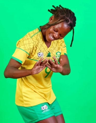 Noxolo Cesane Football Star Paint By Numbers