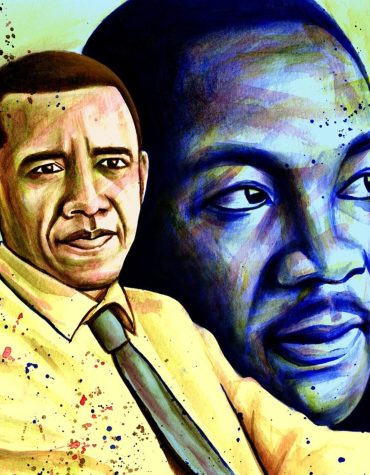 Barack Obama and King Luther Paint By Numbers