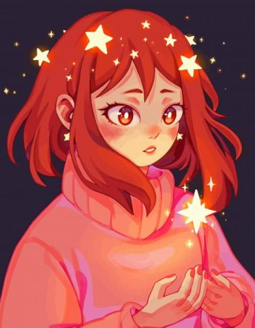 Ochako Uraraka Anime Character Paint By Numbers