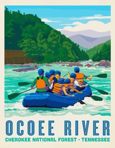 Ocoee River Adventure Paint By Numbers