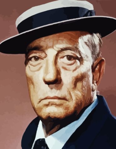 Classic Buster Keaton Paint By Numbers