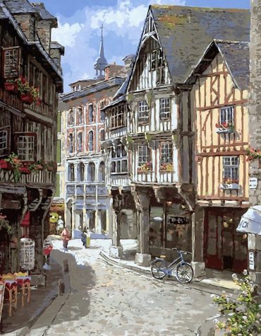 Historic Copenhagen Landmarks Paint By Numbers