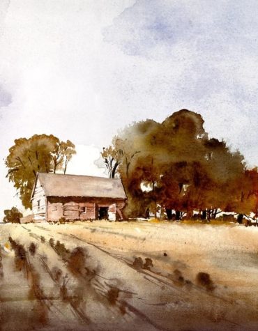 Countryside Farm Landscape Paint By Numbers