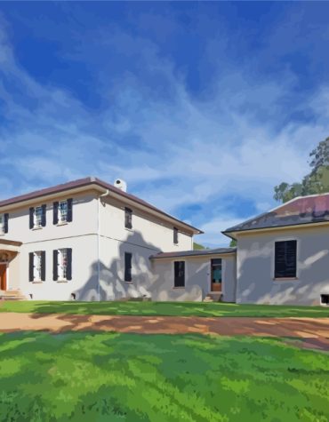 Australia's Old Government House Paint By Numbers