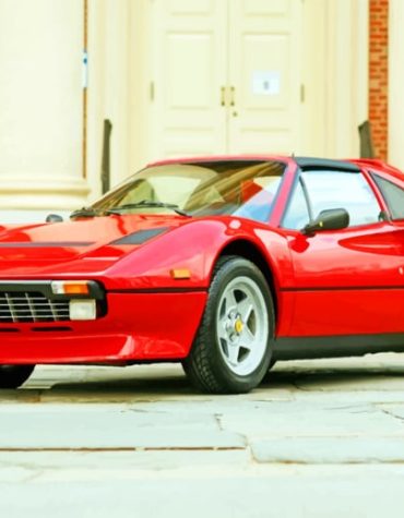 Red Ferrari 308 Paint By Numbers