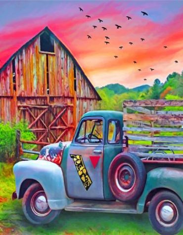 Countryside Retreat Paint By Numbers