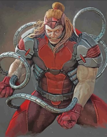 Marvel Omega Red Paint By Numbers