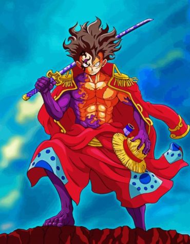 Monkey D Luffy One Piece Paint By Numbers