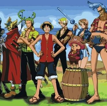 One Piece Anime Paint By Numbers