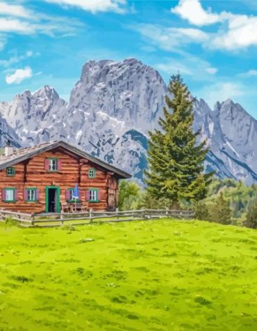 Oostenrijk Landscapes Paint By Numbers