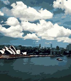 Opera House Sydney Iconic Paint By Numbers