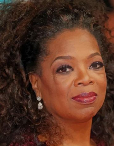 Oprah Winfrey Lady in Red Paint By Numbers
