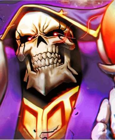 Overlord Ainz Ooal Gown Paint By Numbers