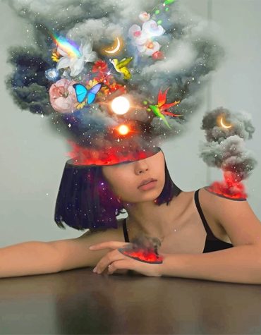 Overthinking Woman Paint By Numbers