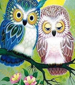Owl Enthusiast Kit Paint By Numbers