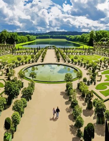 Versailles Garden Experience Paint By Numbers