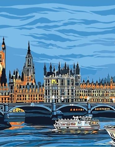 London Cityscape Paint By Numbers