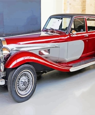 Classic Panther Deville Car Paint By Numbers