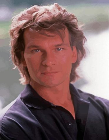 Patrick Swayze Movie Icon Paint By Numbers