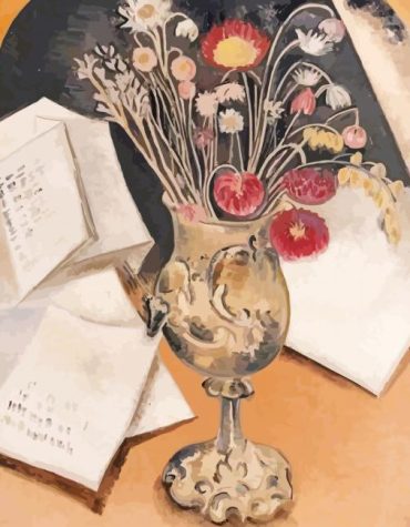 Paul Nash Flower Bouquet Paint By Numbers